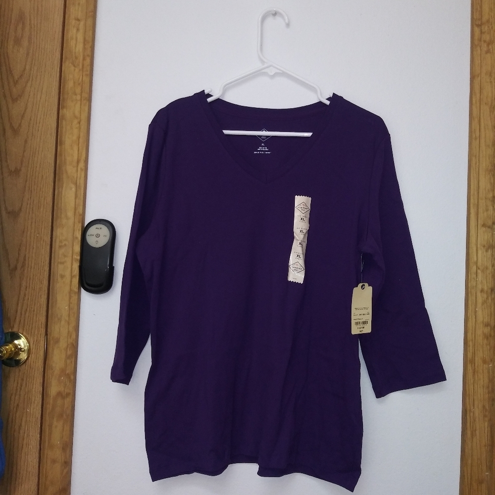 St. John's Bay long sleeved tee shirt